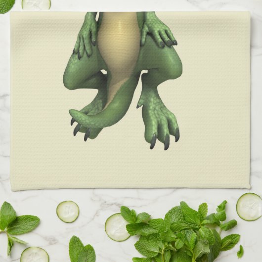 Little Dragon Handtuch (Gefaltet)