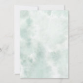 Little Dragon ist dabei, Babydusche zu schlüpfen Einladung (Rückseite)