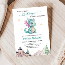 Little Dragon ist dabei, Babydusche zu schlüpfen