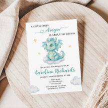 Little Dragon ist dabei, Babydusche zu schlüpfen