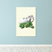 Little Dragon Leinwanddruck (Insitu (Holzboden))