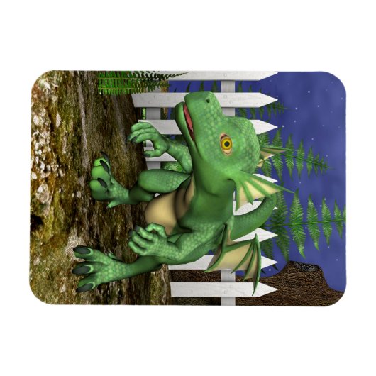 Little Dragon Magnet (Horizontal)