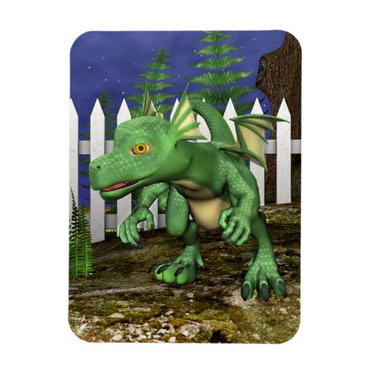 Little Dragon Magnet (Vertikal)