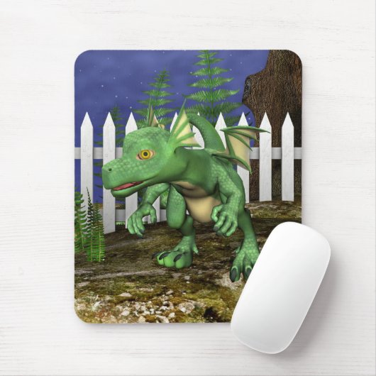 Little Dragon Mousepad (Mit Mouse)