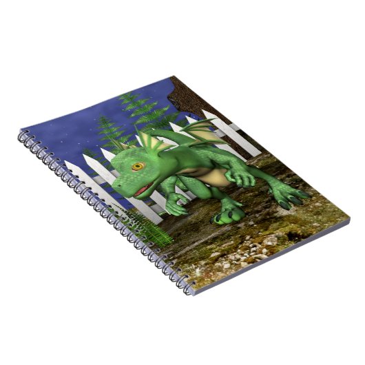 Little Dragon Notizblock (Rechte Seite)