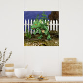 Little Dragon Poster (Küche)