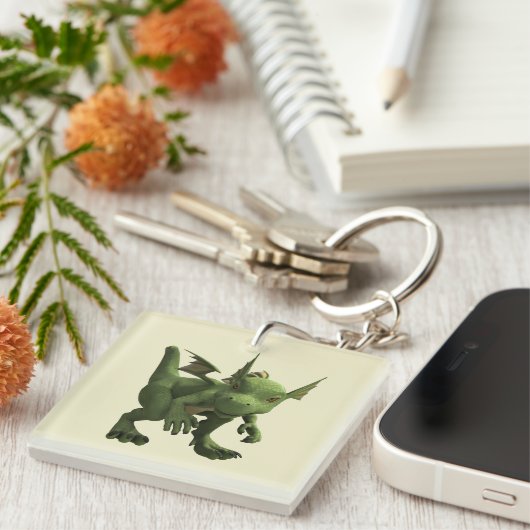 Little Dragon Schlüsselanhänger (Vorderseite rechts)