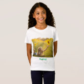 Little Dreamer in the Sunflowers T-Shirt (Vorne ganz)