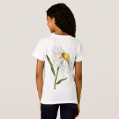 Little Dreamer in the Sunflowers T-Shirt (Schwarz voll)