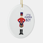Little Drummer Boy Keramik Ornament (Rechts)