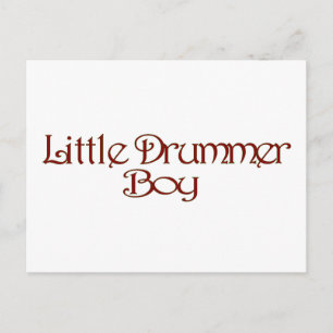 Little Drummer Boy Postkarte
