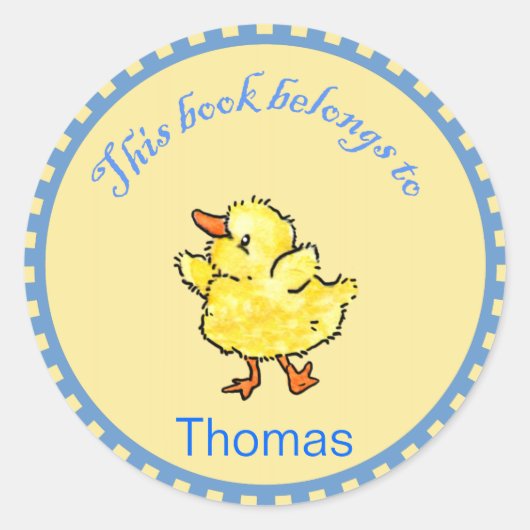 Little Duck Baby Book Stickers (Vorderseite)