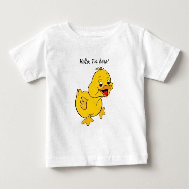 "Little Duck" Baby T - Shirt (Vorderseite)