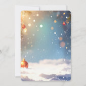 Little Duck Christmas Holiday Party Invitation Einladung (Rückseite)