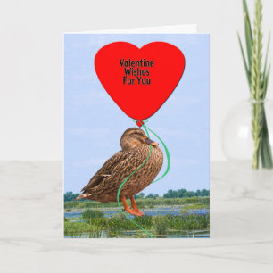 Little Duck Valentine Card Feiertagskarte
