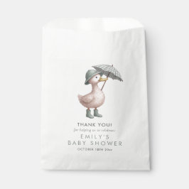 Little Duckling Baby Shower Guest Thank You Geschenktütchen