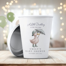 Little Duckling Green Gender Neutral Baby Shower