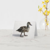 Little Duckling Karte (Gelbe Blume)