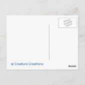 Little Ducklings Postcard Postkarte (Rückseite)