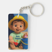 Little Dude S7 & babyJoy S9 double-sized keychain Schlüsselanhänger (Rückseite)