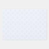 Little Dumpling Blue Watercolor Boy Baby Shower Wr Geschenkpapier Set (Vorderseite 3)