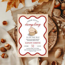 Little Dumpling Gender Neutral Kawaii Babydusche