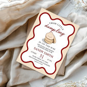 Little Dumpling Gender Neutral Kawaii Babydusche Einladung