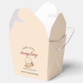 Little Dumpling Gender Neutral Kawaii Babydusche Geschenkschachtel (Geöffnet)