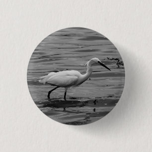 Little Egret Abzeichen Button