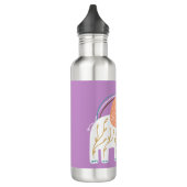 Little Elephant Boho Individuelle Name Edelstahlflasche (Links)