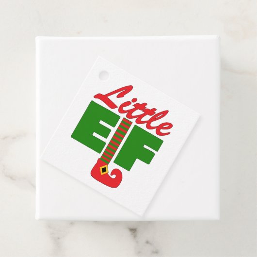 Little Elf Geschenkanhänger (Beispiel)