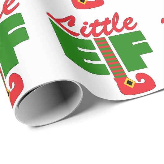 Little Elf Geschenkpapier (Rolleneckpunkt)