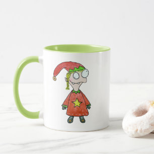 Little Elf Girl Tasse
