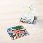 Little Elf  Rechteckiger Pappuntersetzer (Vor Ort)