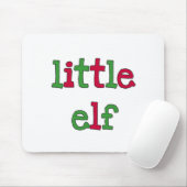 Little Elf T - Shirt und Geschenke Mousepad (Mit Mouse)