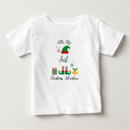 Little Elf's erstes Weihnachtsabenteuer Baby T-Shi Baby T-shirt