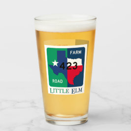 Little Elm, Texas, & FM 423 Rd, Pint Glass Glas