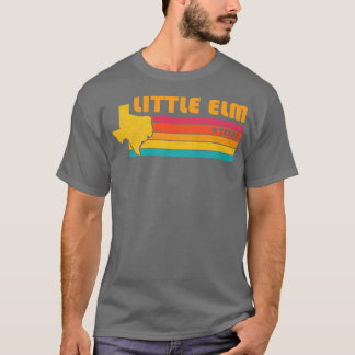 Little Elm Texas Vintag bekümmert Souvenir T-Shirt