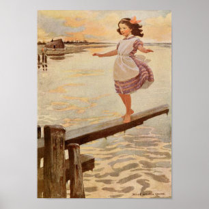 Little Emily von Jessie Willcox Smith Print Poster
