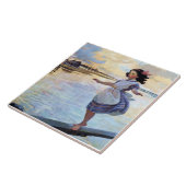 "Little Eml’y" von Jessie Willcox Smith Fliese (Seite)