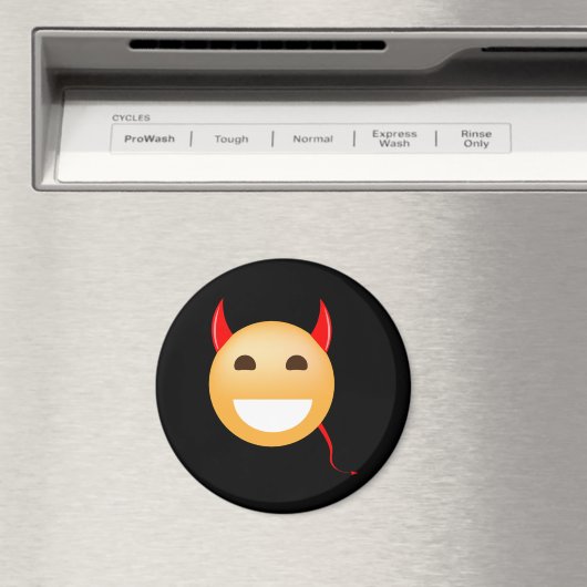 Little Emoji Devil Magnet (In Situ (Geschirrspüler))