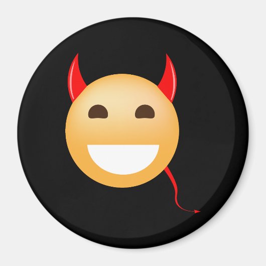 Little Emoji Devil Magnet (Vorne)