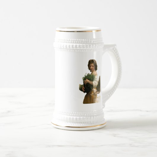Little Esmeralda von William-Adolphe Bouguereau Bierglas (VorderseiteRechts)