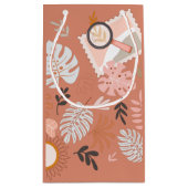 Little Explorer Adventure Boho Baby Clothes Kleine Geschenktüte (Rückseite)