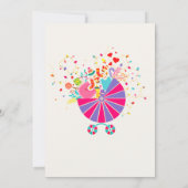 Little Explorer Baby Shower Einladung (Rückseite)