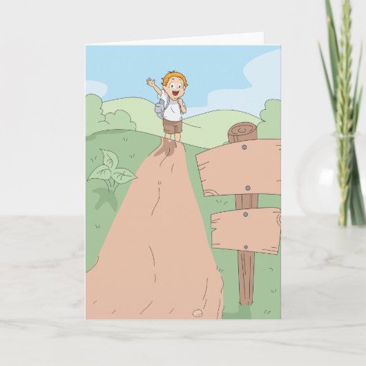 Little Explorer Hiking Adventure Karte (Vorderseite)