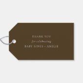 Little Explorer Neutral Custom Gevor & Geschenkanhänger (Rückseite Horizontal)