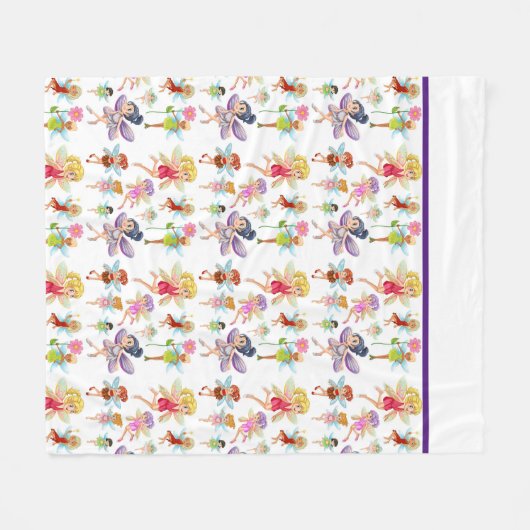 Little Fairies Fleecedecke (Vorderseite (Horizontal))