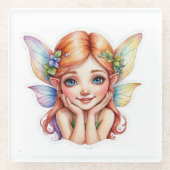 Little Fairy 1 Glasuntersetzer (Vorderseite)