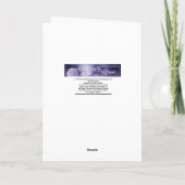 Little Fairy Angel Happy Birthday Card 4 Karte (Rückseite)